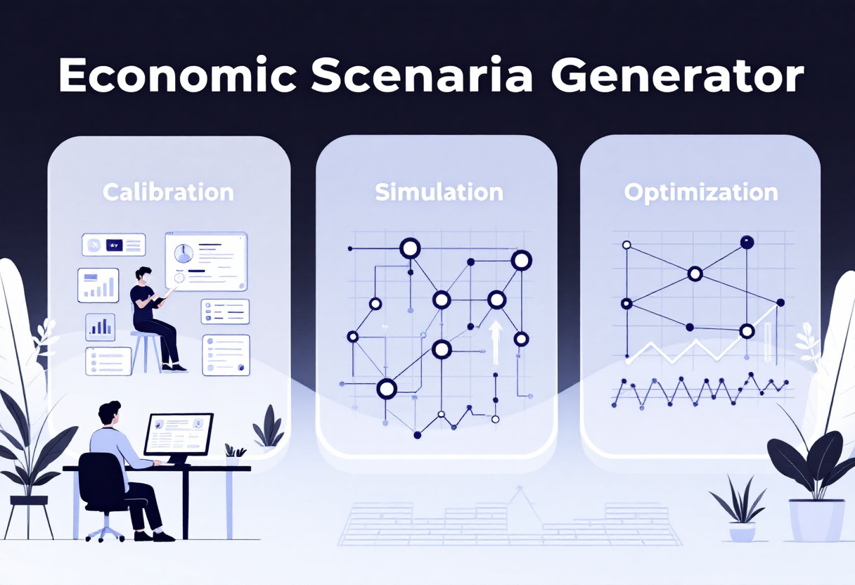 Economic Scenario Generator — Calibration, Simulation & Optimization